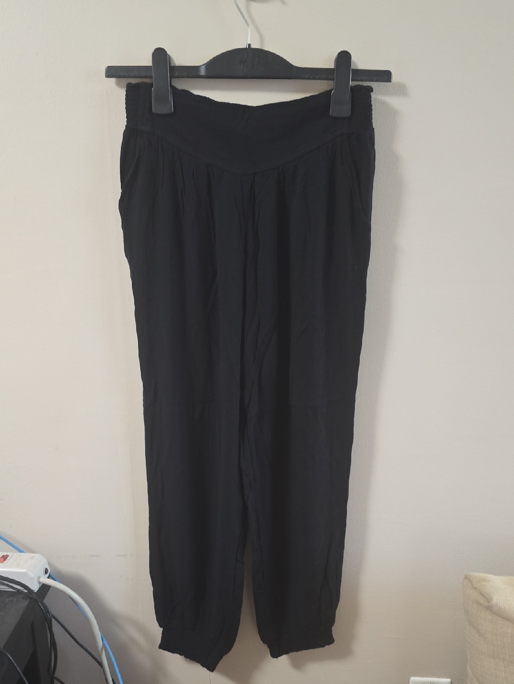 aerie Black Relaxed Waistband Joggers